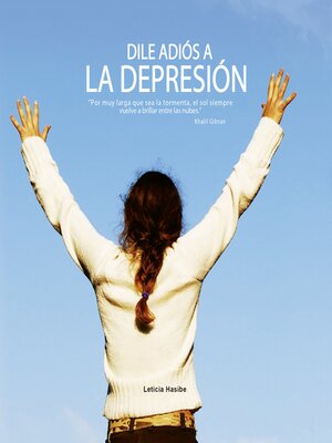 cover image of Dile adiós a la depresión